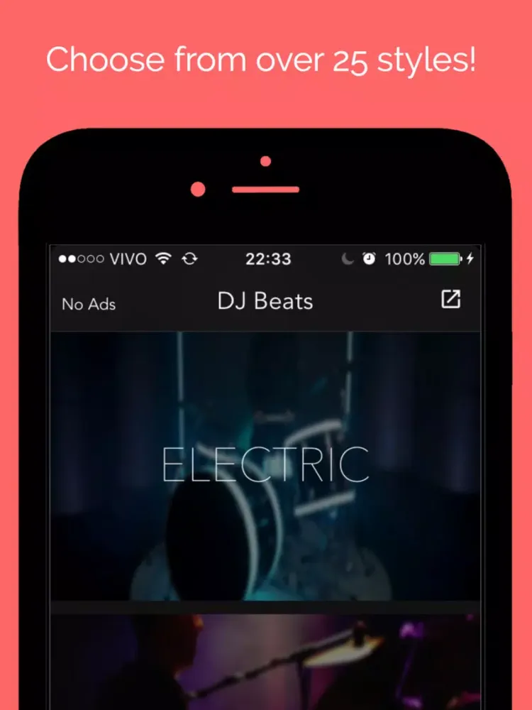 DJ Beats - Real Drums Music Composer iPad  スクリーンショット
