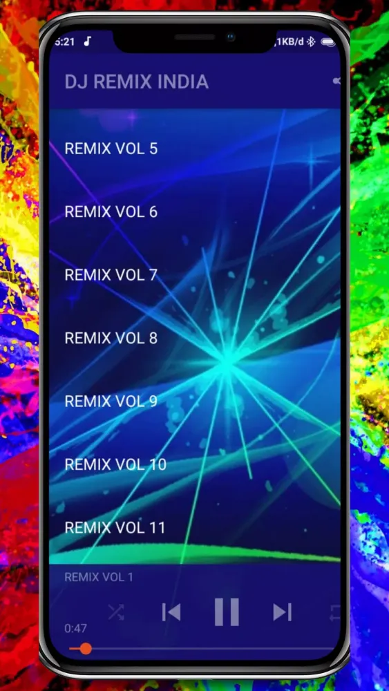 Capturas de tela do Dj Remix India offline nonstop full bass 2019