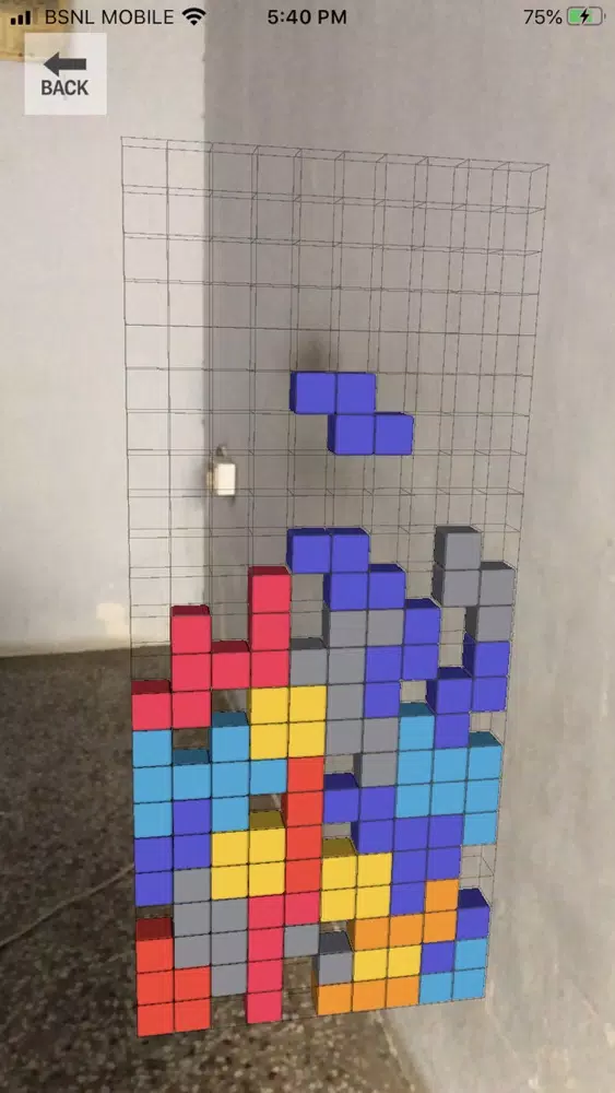 AR Tetris - Full स्क्रीनशॉट