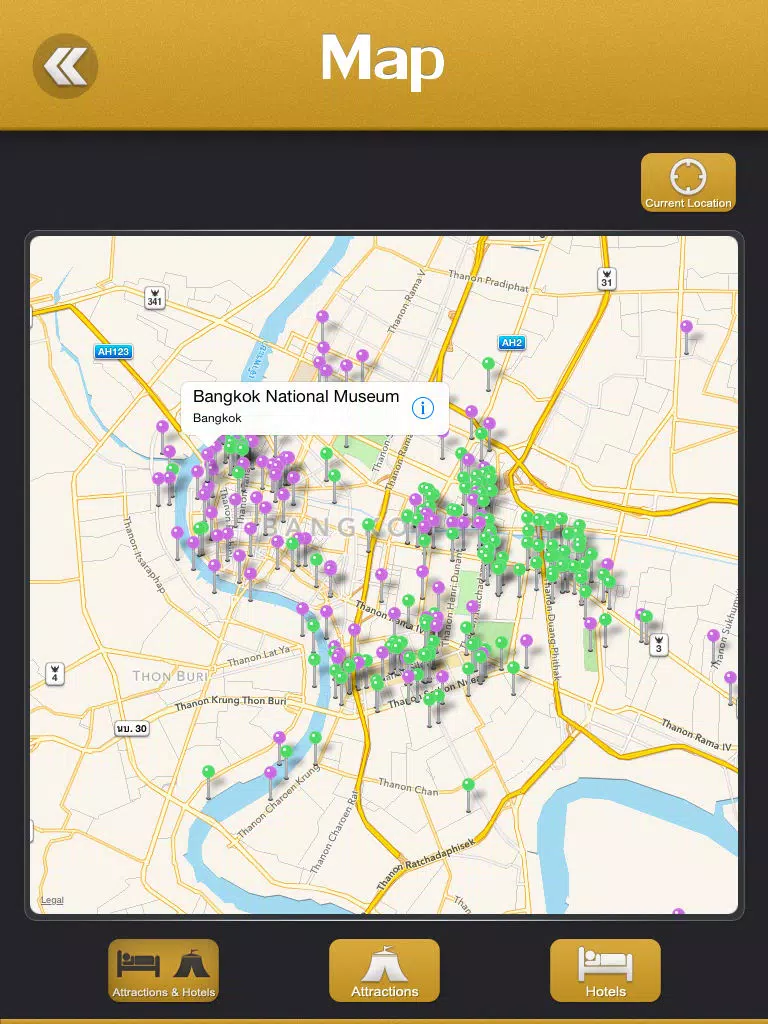 صور Bangkok City Travel Guide iPad 