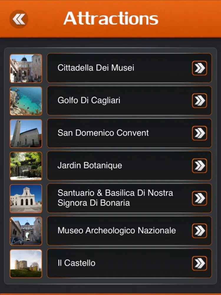 Cagliari Travel Guide iPad  سکرین شاٹس