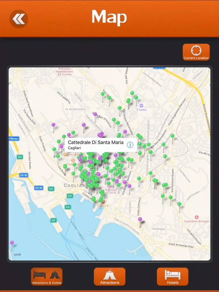 Cagliari Travel Guide iPad  سکرین شاٹس