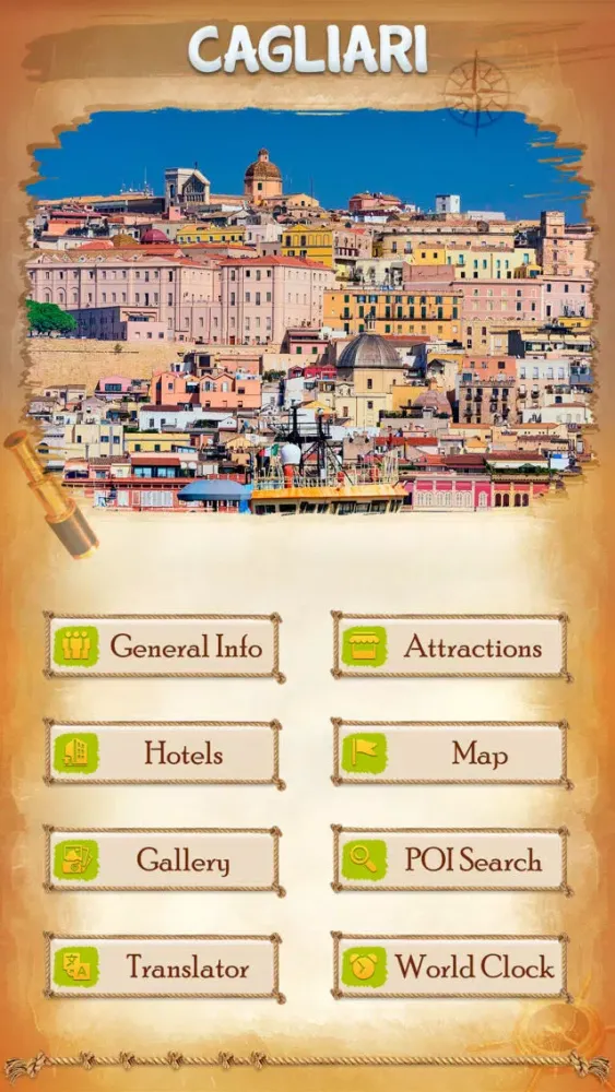 Cagliari Travel Guide سکرین شاٹس