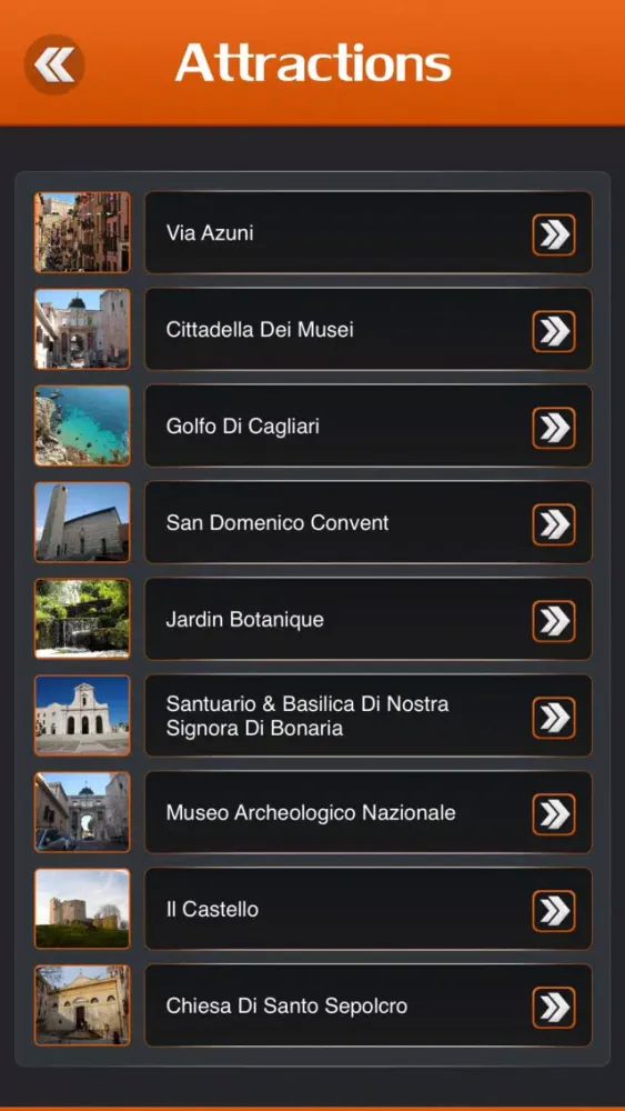 Cagliari Travel Guide سکرین شاٹس