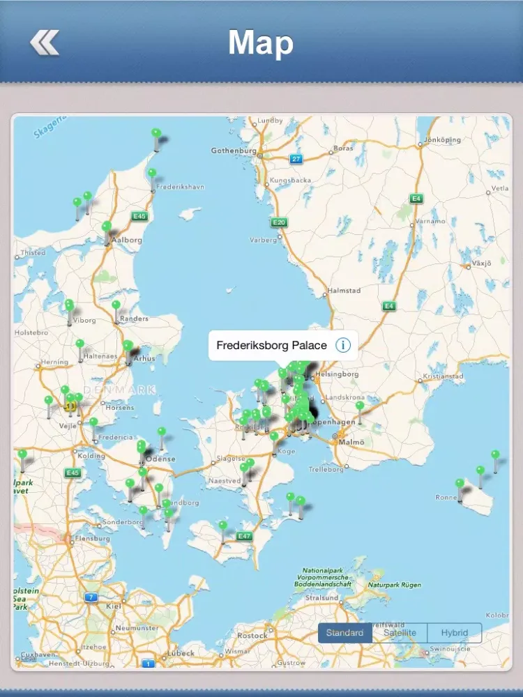 Denmark Offline Travel Guide iPad  スクリーンショット