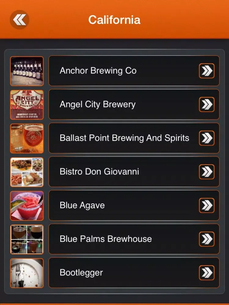 Best App for Drinking Made Easy Restaurants iPad  Screenshots