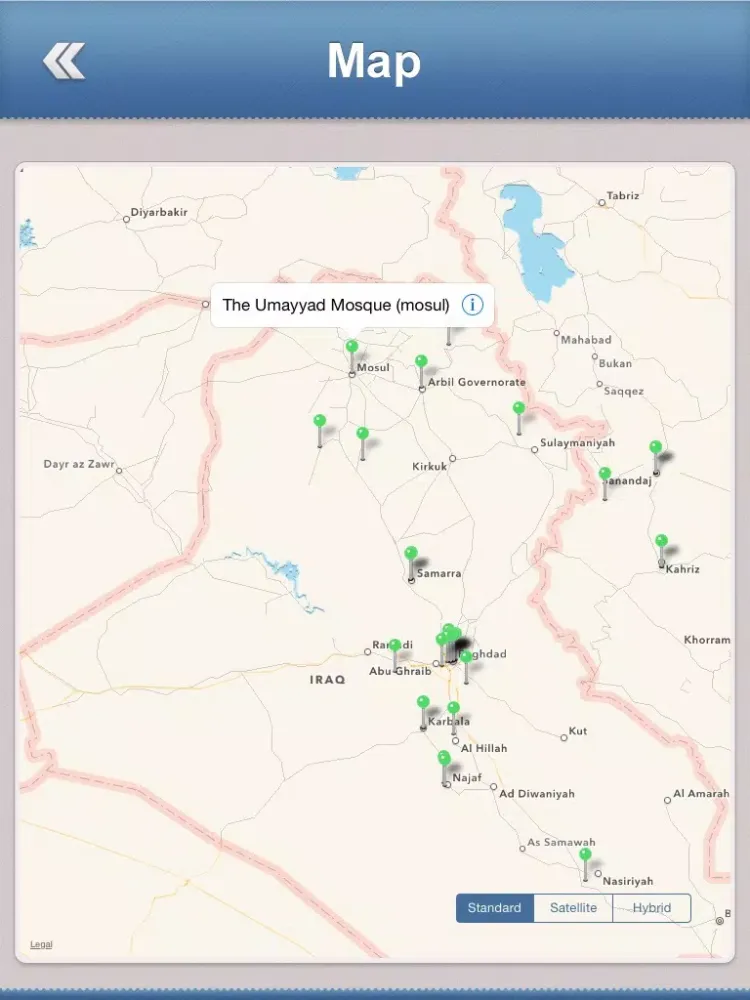Capturas de pantalla de Iraq Essential Travel Guide iPad 