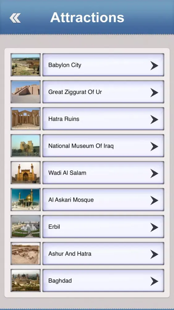 Capturas de pantalla de Iraq Essential Travel Guide