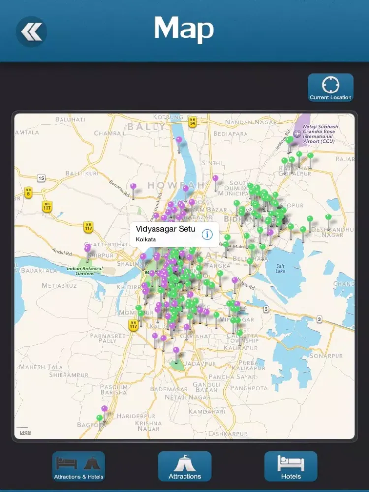 Kolkata Tourism Guide iPad  स्क्रीनशॉट
