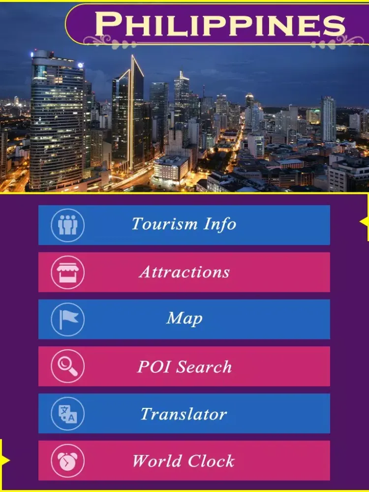 Philippines Tourist Guide iPad  スクリーンショット