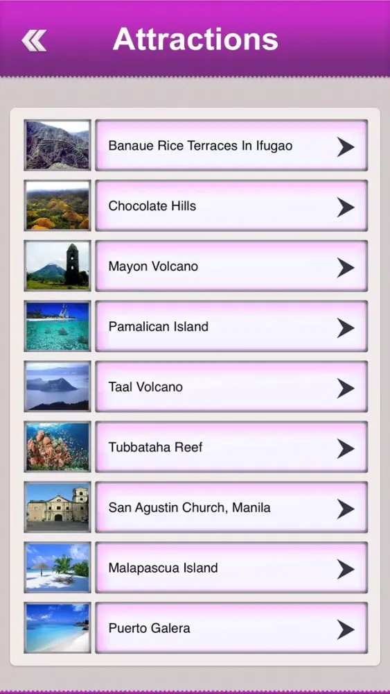 Philippines Tourist Guide スクリーンショット