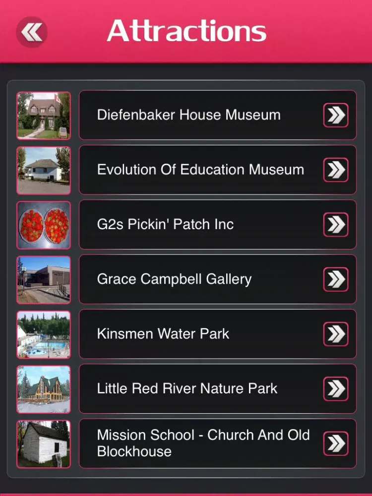 Zrzuty ekranu Prince Albert National Park Guide iPad 