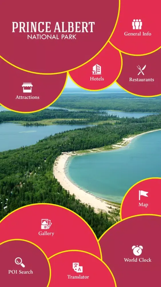 Zrzuty ekranu Prince Albert National Park Guide