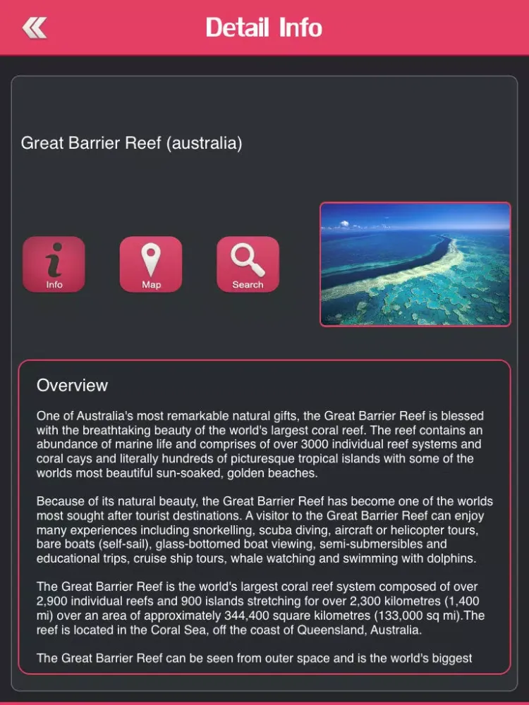 Most Romantic Getaways of The World iPad  स्क्रीनशॉट