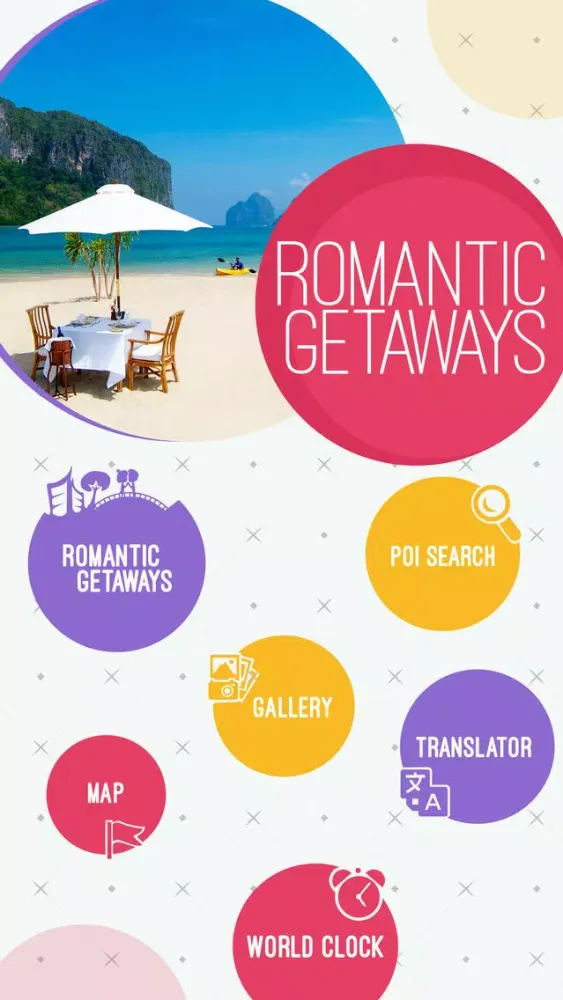 Most Romantic Getaways of The World स्क्रीनशॉट