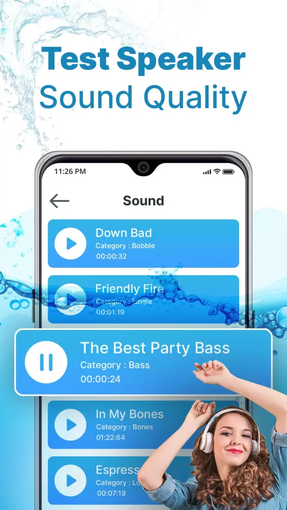 Скриншоты Speaker Cleaner - Water Remove