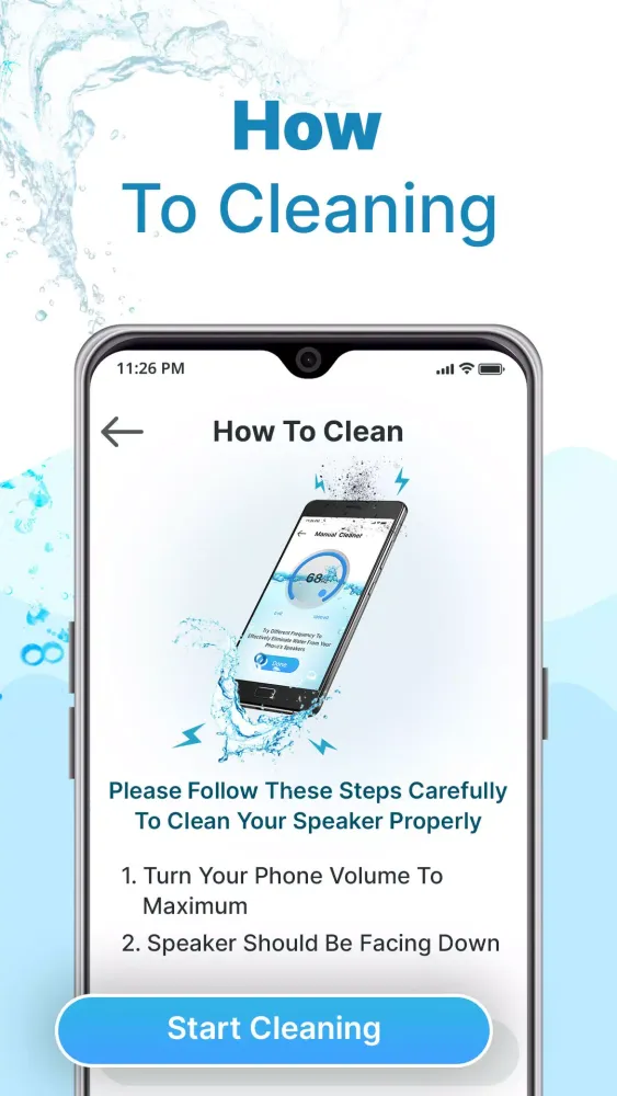 Скриншоты Speaker Cleaner - Water Remove