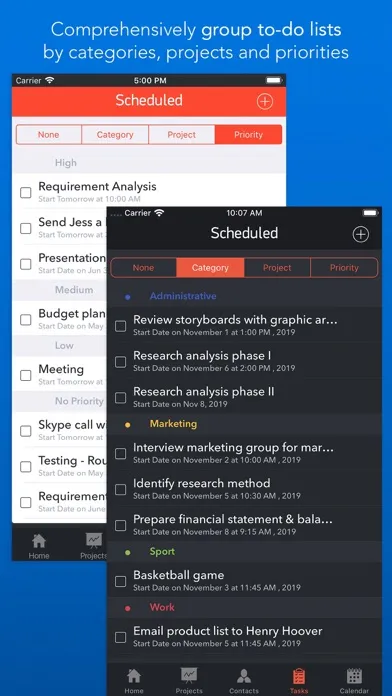 تصاویر Task Office: to-do, calendar