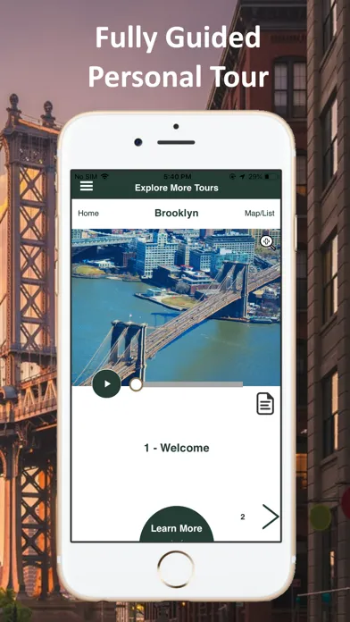 Brooklyn Bridge NYC Audio Tour स्क्रीनशॉट