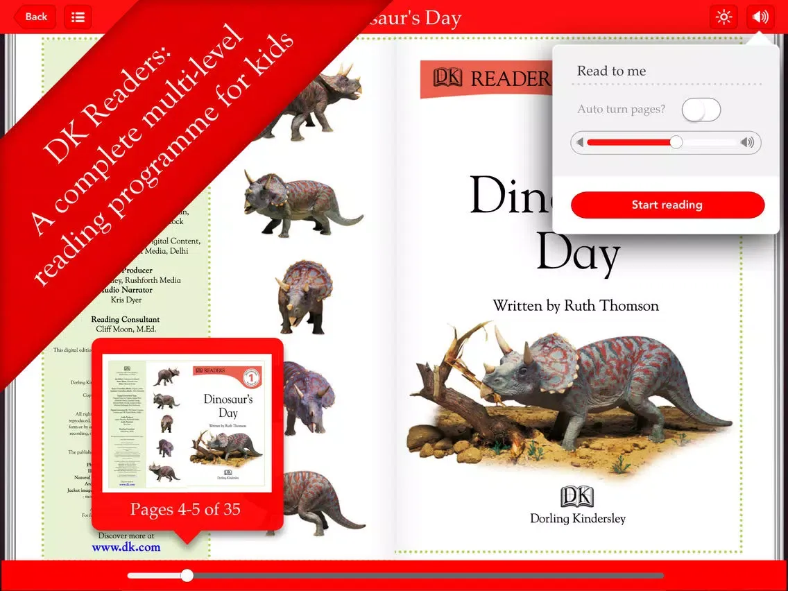 DK Readers iPad  Ekran Görüntüleri