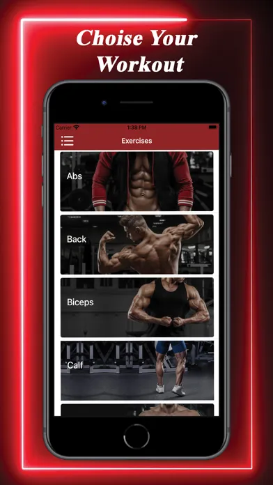 Zrzuty ekranu Fit-work & Muscles-buildup