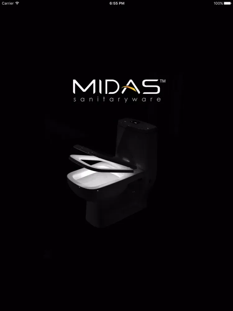 ภาพหน้าจอของ Midas Sanitaryware iPad 