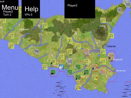 Wargame: Sicily 1943 iPad  سکرین شاٹس