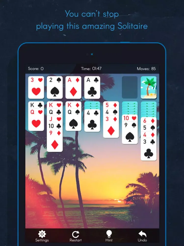 Solitaire Free - Spider Solitaire HiLow Card Poker iPad  Ekran Görüntüleri