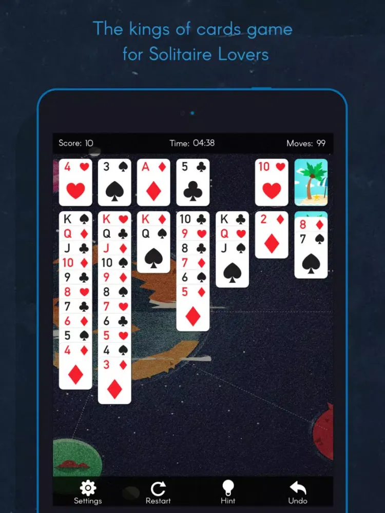 Solitaire Free - Spider Solitaire HiLow Card Poker iPad  Ekran Görüntüleri