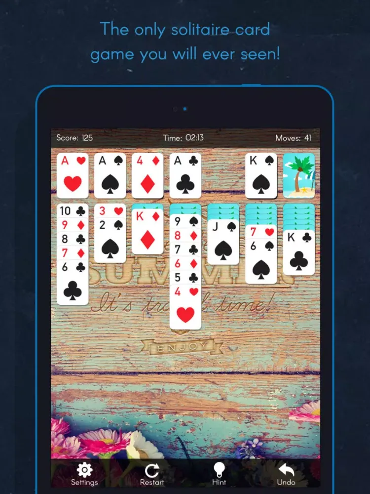 Solitaire Free - Spider Solitaire HiLow Card Poker iPad  Ekran Görüntüleri