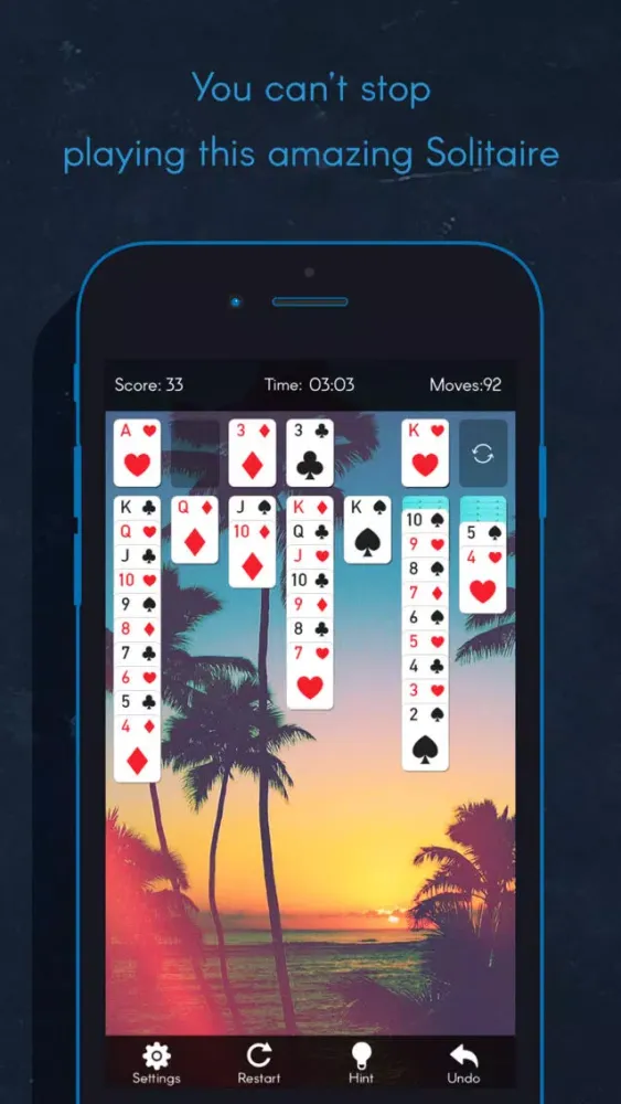 Solitaire Free - Spider Solitaire HiLow Card Poker Ekran Görüntüleri
