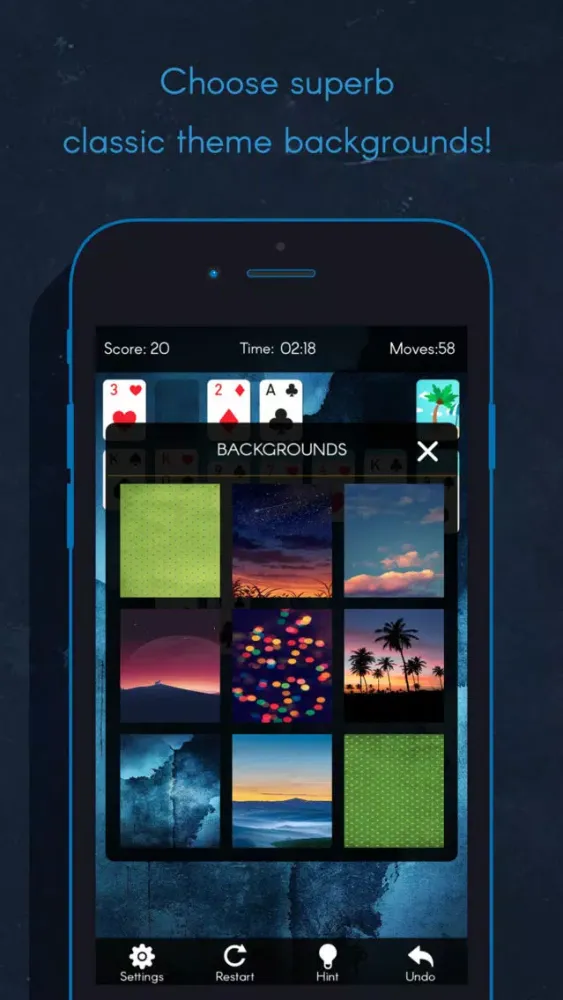Solitaire Free - Spider Solitaire HiLow Card Poker Ekran Görüntüleri