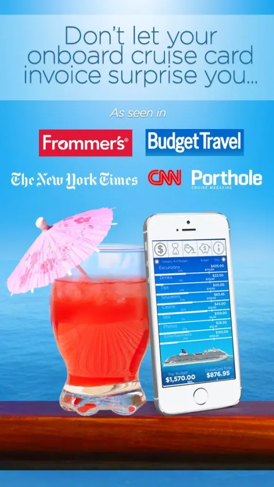 Cruise Card Control: Track and budget your onboard cruise line expenses Screenshots
