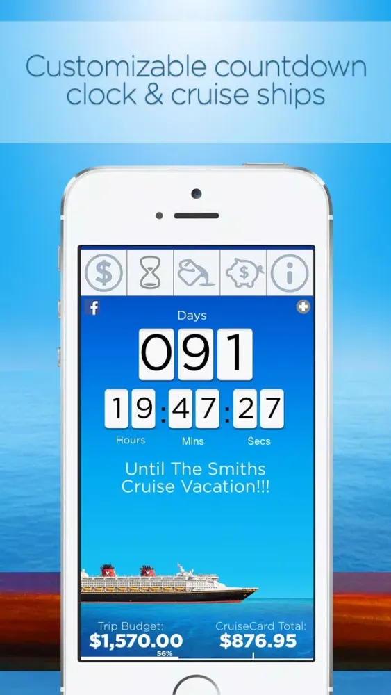 Cruise Card Control: Track and budget your onboard cruise line expenses Screenshots