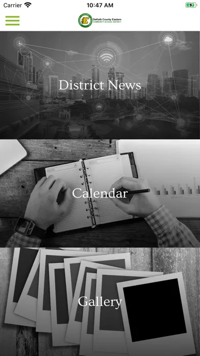 Ảnh chụp màn hình của DeKalb County Eastern CSD