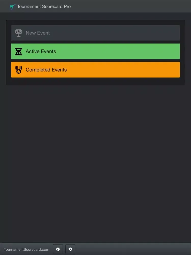 Tournament Scorecard Pro iPad  Screenshots