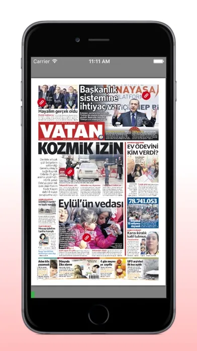 Capturas de pantalla de Vatan Gazete