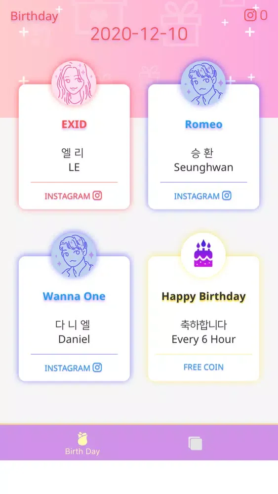 تصاویر Kpop Birthday