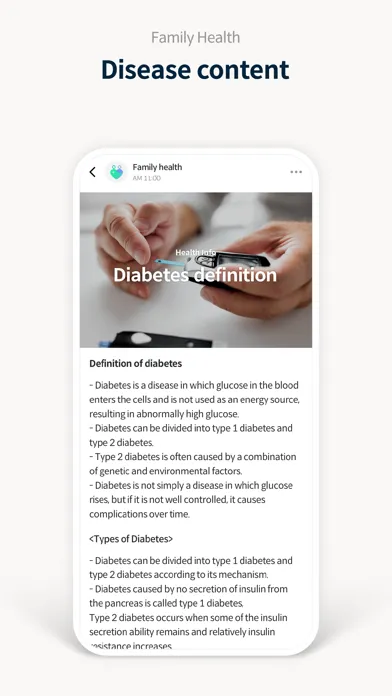 Captures d'écran de Family Health!