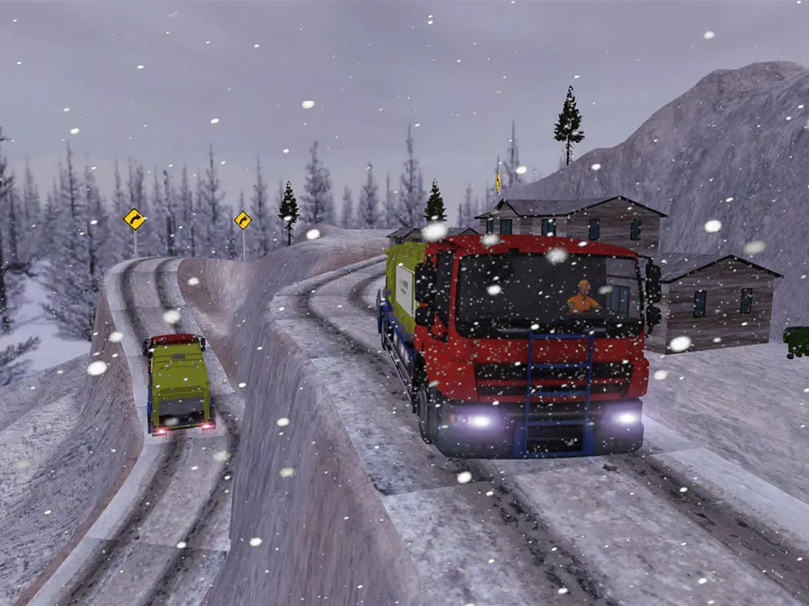 تصاویر Mountain Off-road Garbage Truck Driving simulator iPad 