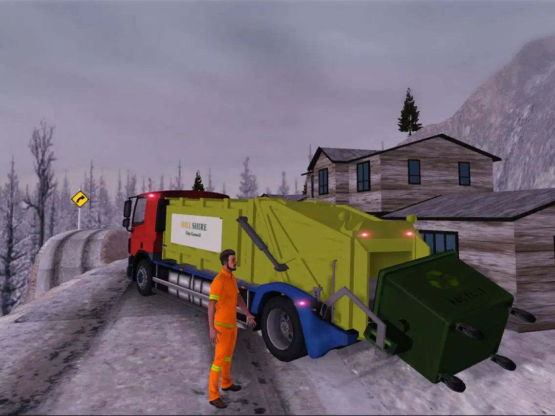 تصاویر Mountain Off-road Garbage Truck Driving simulator iPad 