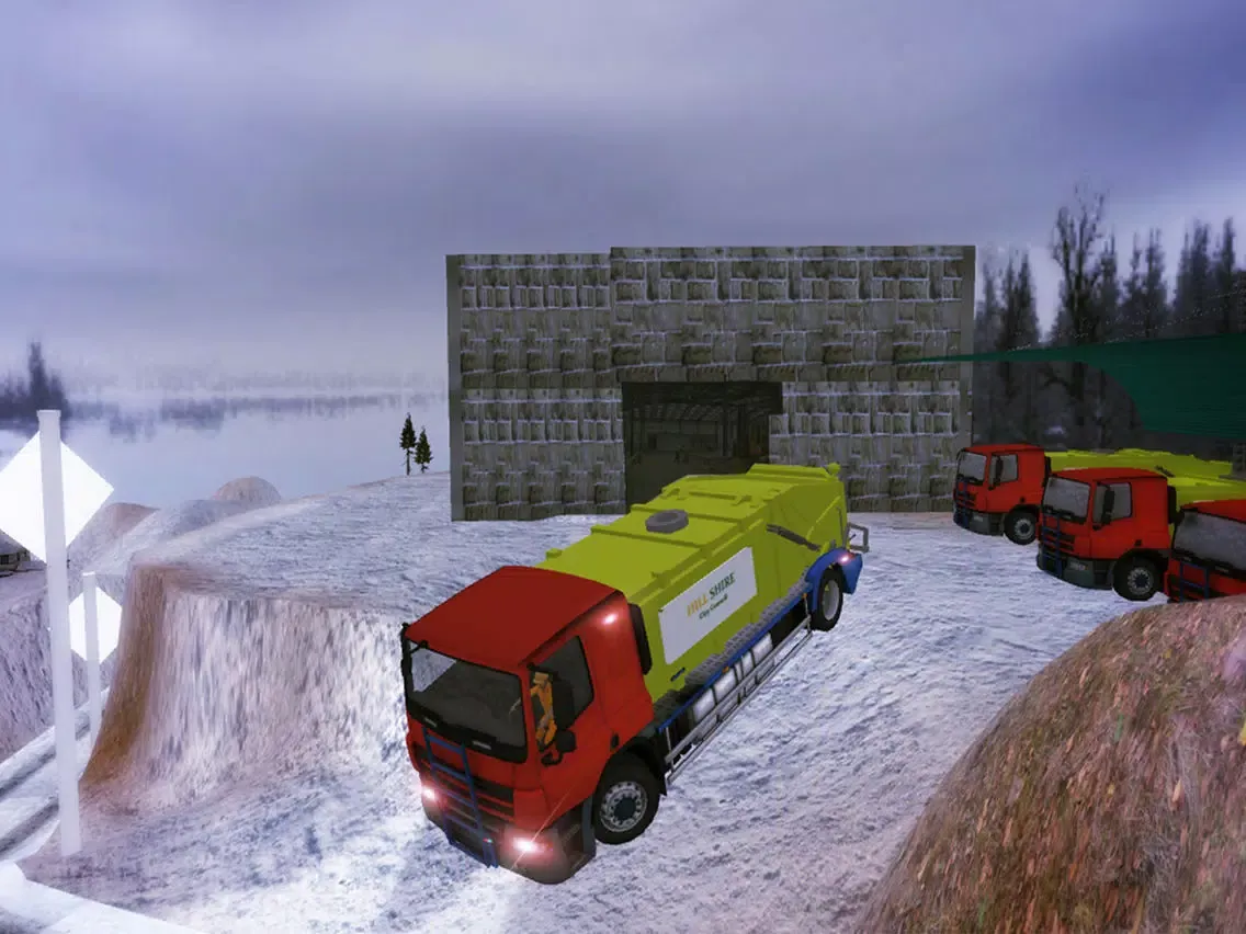 تصاویر Mountain Off-road Garbage Truck Driving simulator iPad 