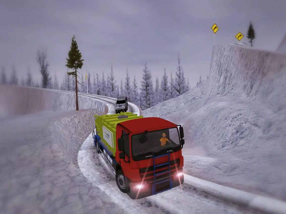 تصاویر Mountain Off-road Garbage Truck Driving simulator iPad 