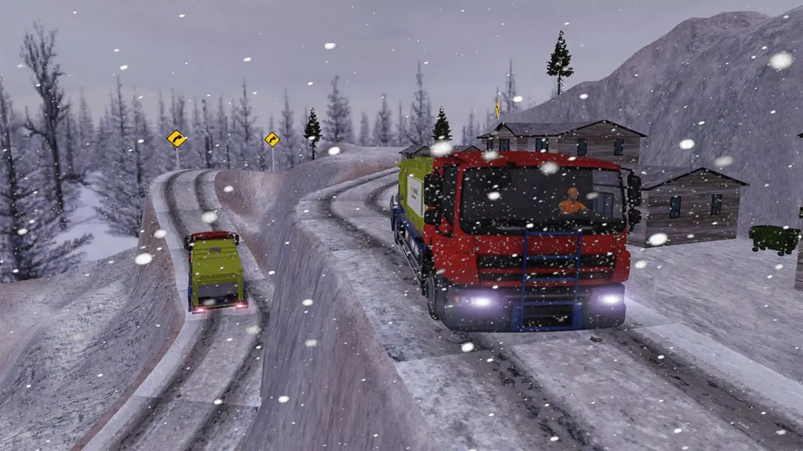 تصاویر Mountain Off-road Garbage Truck Driving simulator