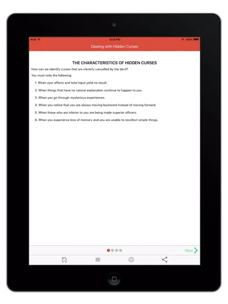 Dealing with Hidden Curses iPad  سکرین شاٹس