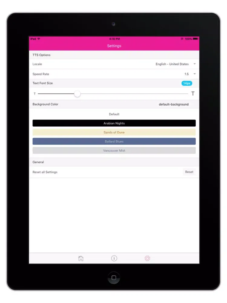 Power to Prosper iPad  Screenshots