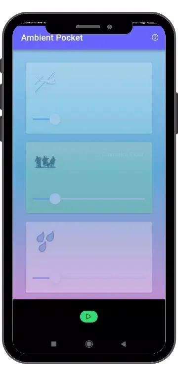 Capturas de tela do Ambient Pocket