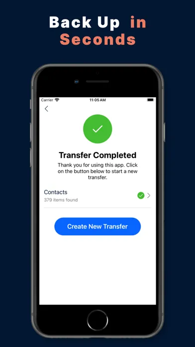 Скриншоты Transfer My Contacts