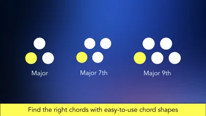Capturas de tela do Navichord • chord sequencer