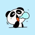 Best Friends Panda Stickers